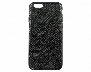 Чехол iPhone 6/6S Leather Reptile (черный) recommended