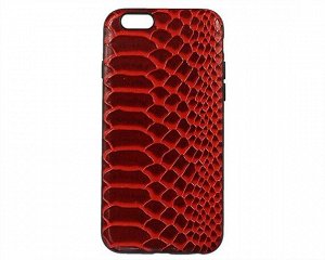 Чехол iPhone 6/6S Leather Reptile (красный) recommended