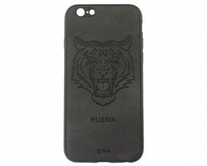 Чехол iPhone 6/6S KSTATI Тиснение (рык тигра)
