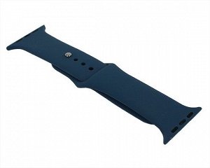 Ремешок Watch Series 42mm/44mm/45mm/49mm силиконовый blue horizon, SM #39