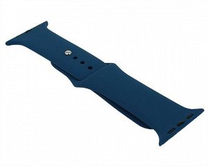 Ремешок Watch Series 42mm/44mm силиконовый ocean blue, SM #24