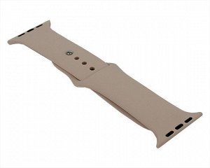 Ремешок Watch Series 42mm/44mm/45mm/49mm силиконовый pink sand, SM #23