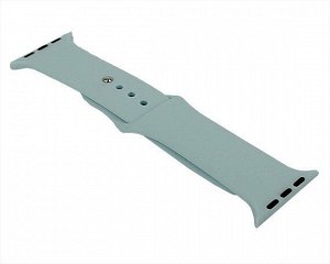 Ремешок Watch Series 42mm/44mm силиконовый sky blue, SM #35