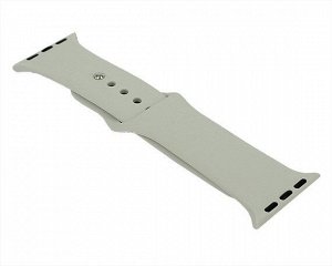 Ремешок Watch Series 38mm/40mm силиконовый soft white, SM #26