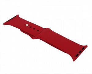 Ремешок Watch Series 38mm/40mm силиконовый rose red, SM 32#