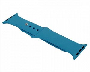 Ремешок Watch Series 38mm/40mm силиконовый blue, SM 3#