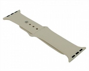 Ремешок Watch Series 38mm/40mm/41mm силиконовый antique white, SM #13