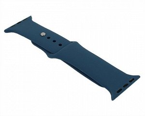 Ремешок Watch Series 38mm/40mm/41mm силиконовый blue horizon, SM #39