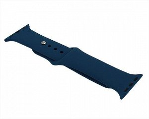 Ремешок Watch Series 38mm/40mm силиконовый ocean blue, SM 24#