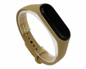 Ремешок Xiaomi Mi Band 3/4 силиконовый ореховый #4