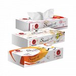МАNEKI Салфетки бумажные двухслойные Sumie в коробке 130 шт