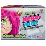 Прокладки гигиенические женские Maneki, ежедневные, серия Neko-mimi, 155 мм, 25 шт./упаковка (1/24)