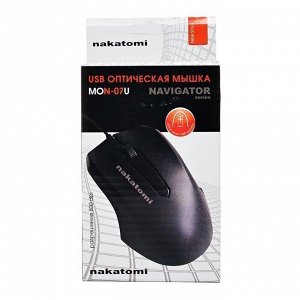Мышь оптическая Nakatomi Navigator MON-07U (black)