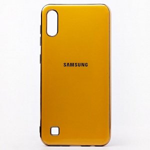 Чехол-накладка ORG SC154 для "Samsung SM-A105 Galaxy A10" (yellow)