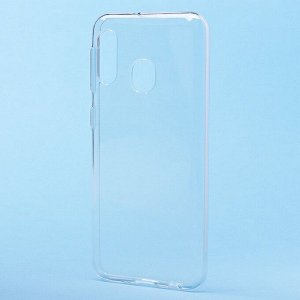 Чехол-накладка Activ ASC-101 Puffy 0.9мм для "Samsung SM-A202 Galaxy A20e" (прозрачн.)