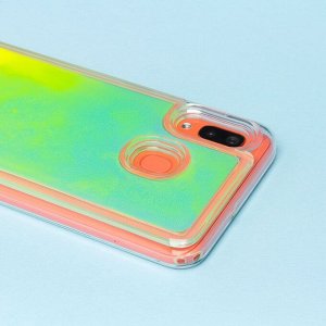 Чехол-накладка SC095 для "Samsung SM-A205 Galaxy A20/SM-A305 Galaxy A30" светящийся песок (004)