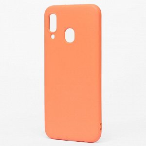 Чехол-накладка Activ Full Original Design для "Samsung SM-A405 Galaxy A40" (light orange)