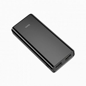 Внешний аккумулятор Hoco J45 Elegant shell mobile power bank 10000mAh (USB*2) (black)