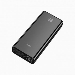 Внешний аккумулятор Hoco J45 Elegant shell mobile power bank 10000mAh (USB*2) (black)
