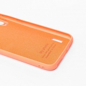 Чехол-накладка Activ Full Original Design для "Xiaomi Mi A3/Mi CC9e" (light orange)
