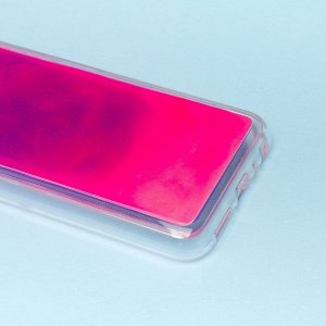 Чехол-накладка SC095 для "Xiaomi Redmi Note 8" светящийся песок (003)