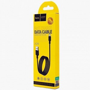 Кабель USB - Type-C Hoco X29 Superior  100см 2A (black)