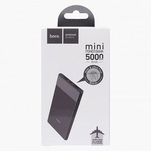 Внешний аккумулятор Hoco B35D Entourage 5000mAh (USB*2) (black)