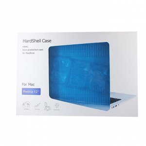 Кейс для ноутбука Glass для "Apple MacBook 12" (blue)