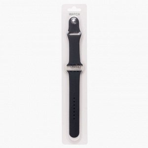 Ремешок ApW для "Apple Watch 38/40/41 mm" Sport Band (L) (dark grey)