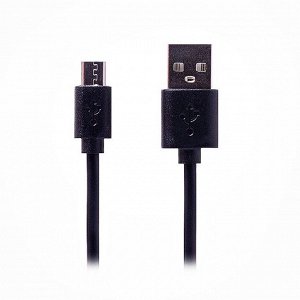 Кабель USB - micro USB -  100см 1,5A (black)