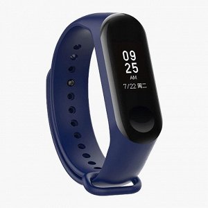 Ремешок WB13 для "Xiaomi Mi Band 3/Mi Band 4" силиконовый (blue)