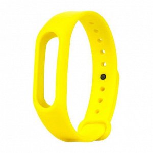 Ремешок WB13 для "Xiaomi Mi Band 2" силиконовый (yellow)