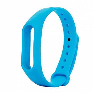 Ремешок WB13 для "Xiaomi Mi Band 2" силиконовый (light blue)