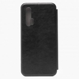 Чехол-книжка BC002 для "Huawei nova 6" (black) откр.вбок