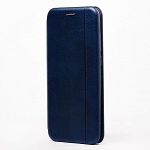 Чехол-книжка BC002 для "Xiaomi Redmi Note 8 Pro" (blue) откр.вбок