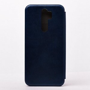 Чехол-книжка BC002 для &quot;Xiaomi Redmi Note 8 Pro&quot; (blue) откр.вбок