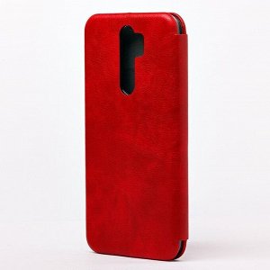 Чехол-книжка BC002 для "Xiaomi Redmi Note 8 Pro" (blue) откр.вбок