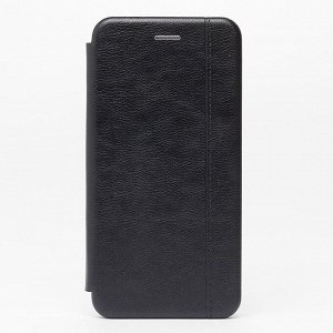 Чехол-книжка BC002 для "Xiaomi Mi 10" (black) откр.вбок