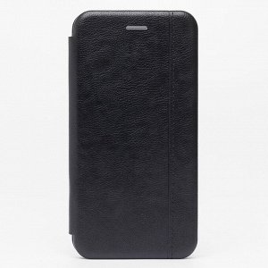 Чехол-книжка BC002 для "Huawei Y7 2019" (black) откр.вбок