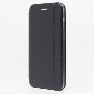 Чехол-книжка BC002 для "Huawei Y7 2019" (black) откр.вбок