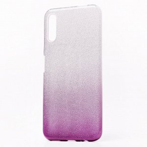 Чехол-накладка SC097 Gradient для "Huawei Honor 9X Pro/Y9s" (black/silver)