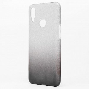 Чехол-накладка SC097 Gradient для "Samsung SM-A107 Galaxy A10s" (black/silver)