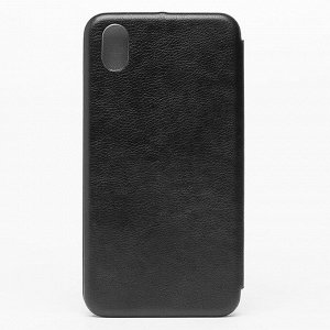 Чехол-книжка BC002 для "Xiaomi Redmi 7A" (black) откр.вбок