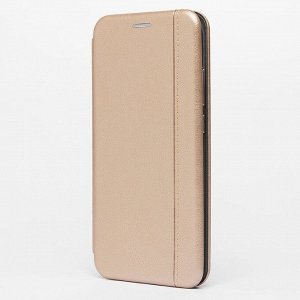 Чехол-книжка BC002 для "Xiaomi Redmi Note 7" (gold) откр.вбок