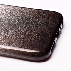 Чехол-накладка SC097 Gradient для "Xiaomi Redmi Note 8" (black/silver)