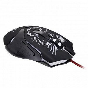 Мышь оптическая Nakatomi Gaming mouse MOG-25U (black) игровая (black)