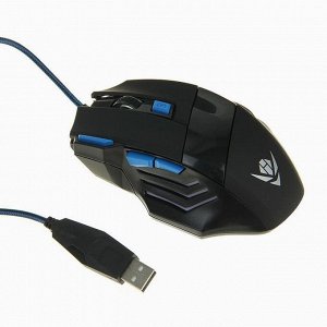 Мышь оптическая Nakatomi Gaming mouse MOG-21U (black) игровая (black)