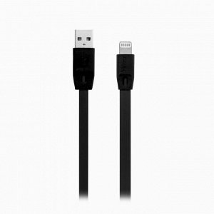 Кабель USB - Apple lightning Remax RC-001i Full Speed  100см 2,4A (black)