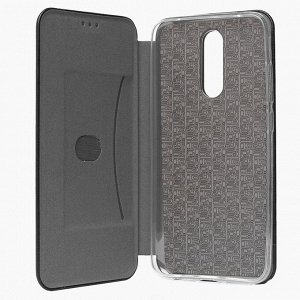 Чехол-книжка BC002 для "Xiaomi Redmi 8" (black) откр.вбок