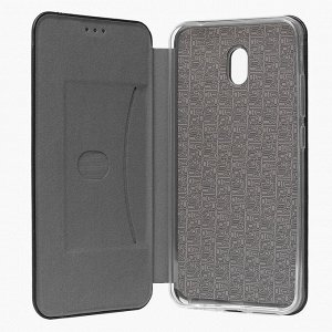 Чехол-книжка BC002 для "Xiaomi Redmi 8A" (black) откр.вбок